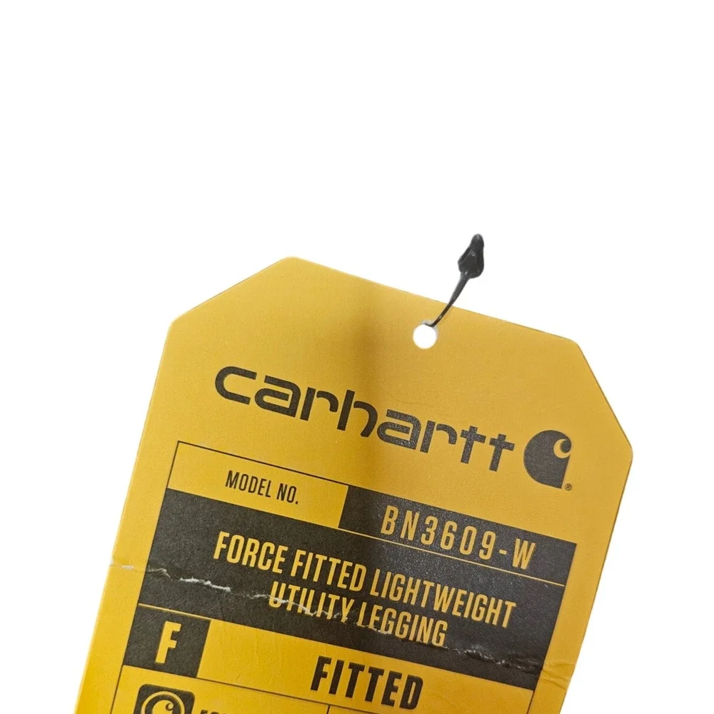 NEW Carhartt S Force Fitted Lightweight Utility Legging Burgundy Casual - Picture 5 of 6